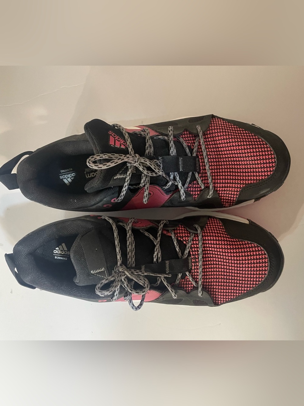 adidas Black and Pink Cloudfoam Trail Sneakers TR8 - Picture 3 of 7